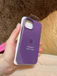 Etui silikonowe Case iPhone 13/14 nowe plecki fioletowe purple