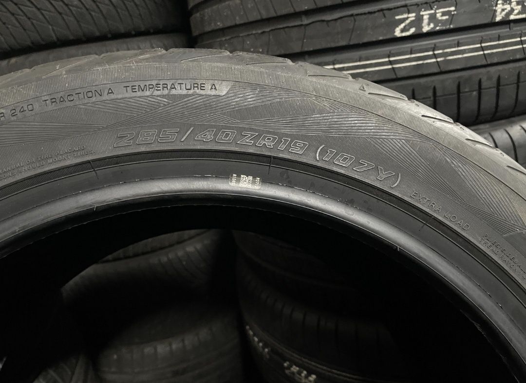 4x Yokohama 285/40 r.19, 2018, nowe.