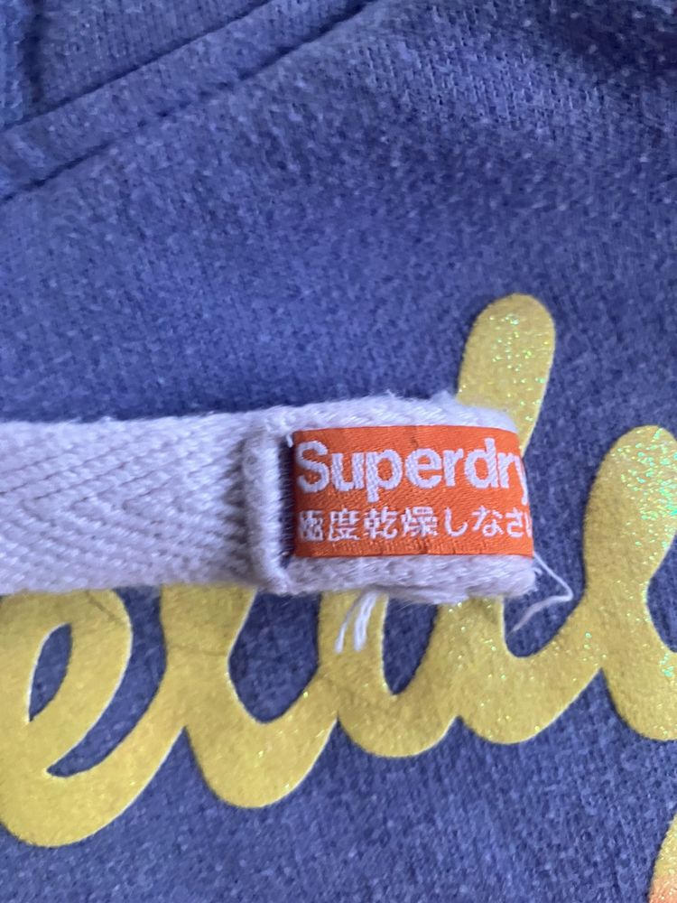 Bluza Superdry Real Original Fioletowa
