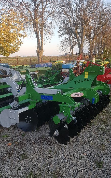 Agregat talerzowy brona talerzowa kompaktowa TOLMET  JANPOL Promocja!!