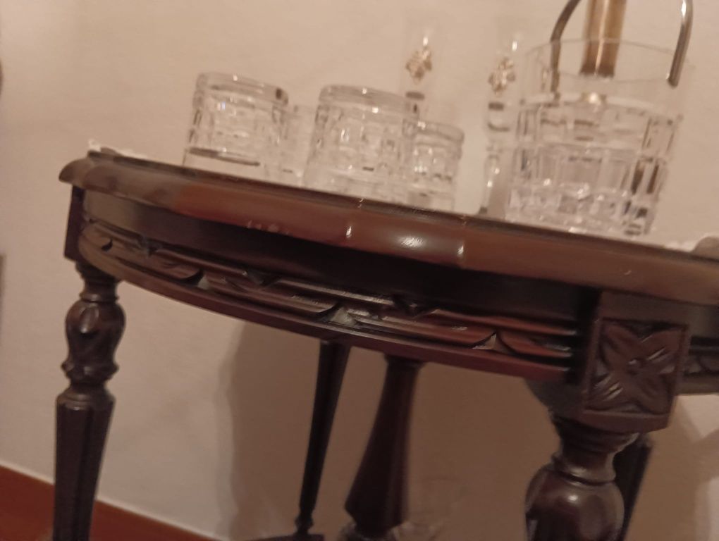 Carrinho Bar com rodas vintage