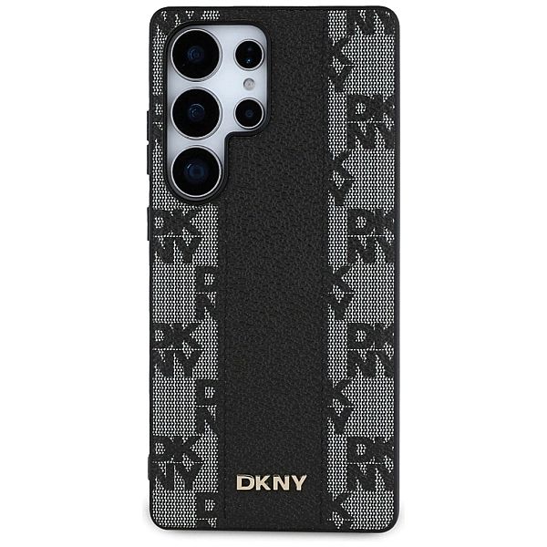 Etui DKNY Leather Checkered Pattern MagSafe do Samsung Galaxy S25 Ultr