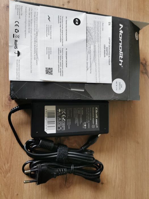 Zasilacz ładowarka laptop samsung 19V 90W