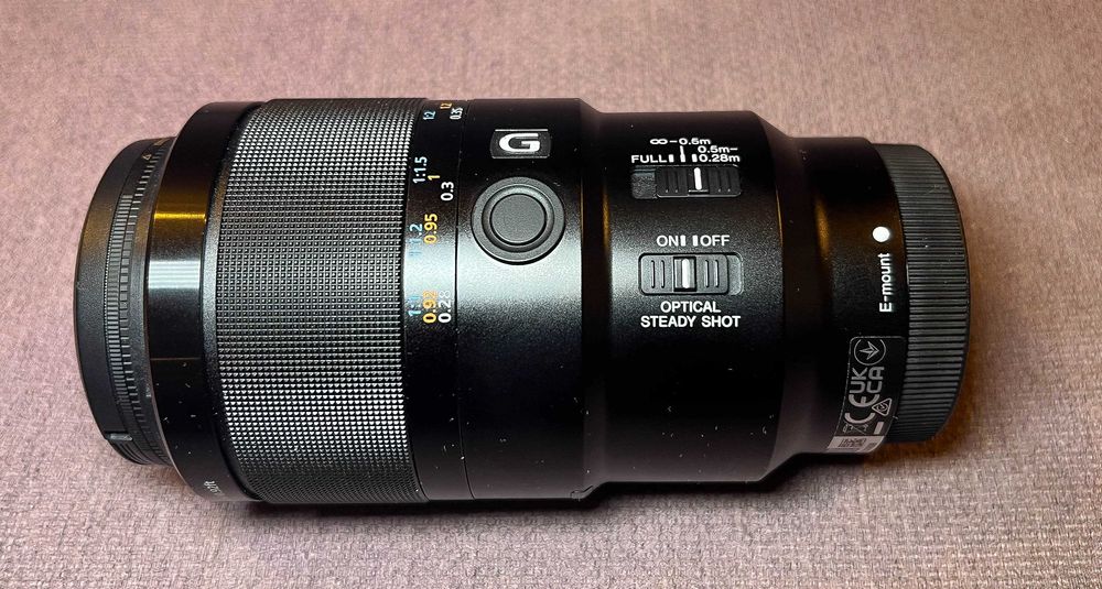Obiektyw Sony FE 90MM F/2.8 MACRO G OSS – Stan idealny