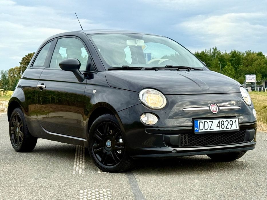 Fiat 500 1.3Diesel, wspomaganie City, Piękny, 2Kpl kół