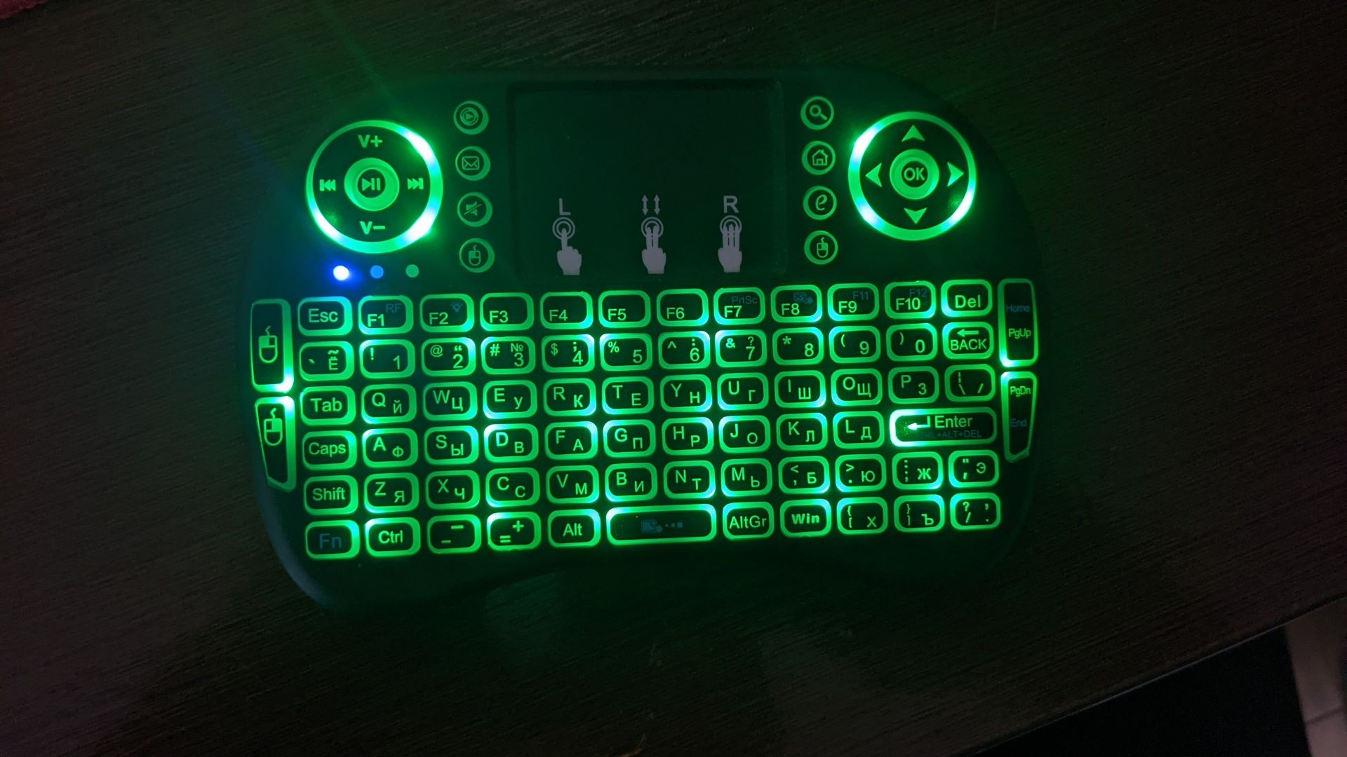Mini Keyboard Blacklit