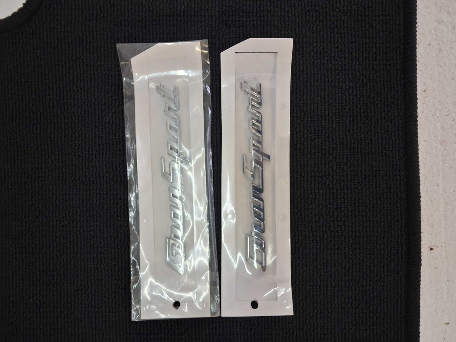 emblemat napis GRANDLUSSO GRANDSPORT do maserati ghibli komplet