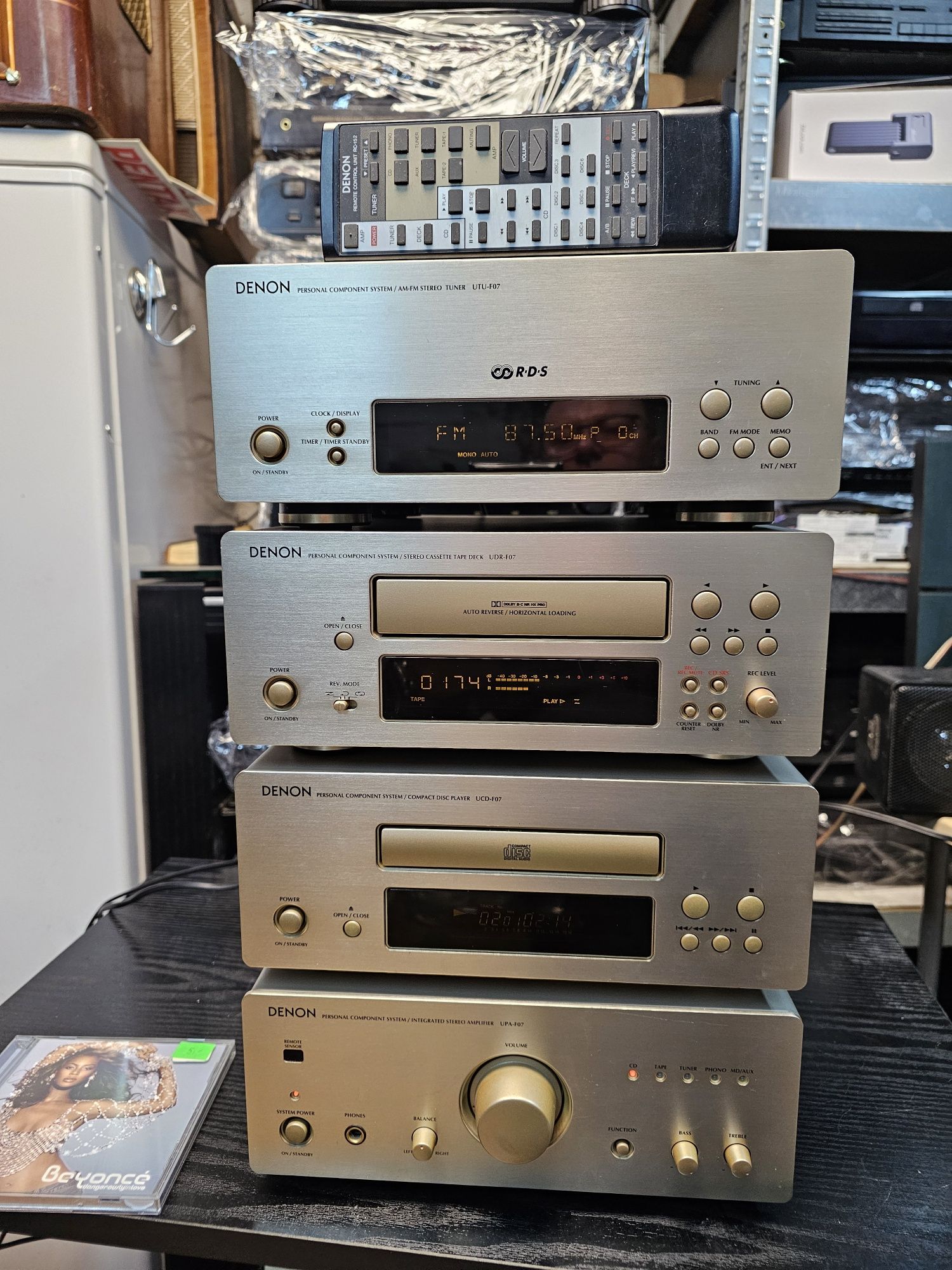 Wieża Denon Upa-F08,Ucd-f07,Utu-F07,Udr-F07