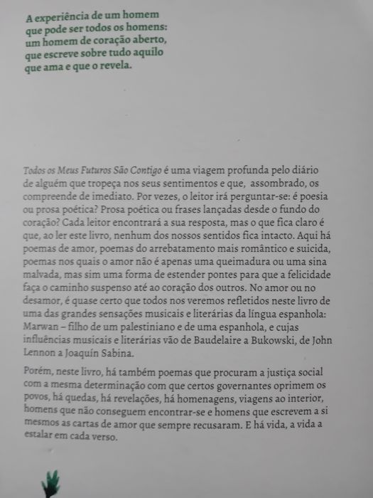 Todos os meus futuros são contigo