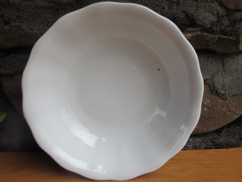 Porcelanowa Duża głęboka Miska/Półmisek_KAROLINA