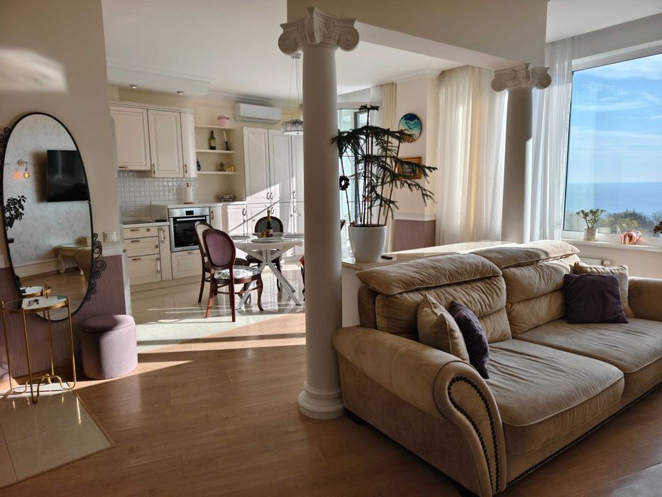 Сдам 3х ком квартиру с панорамой моря, жк «Белый парус»