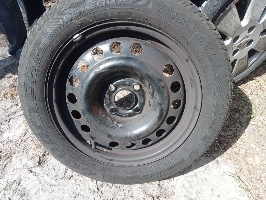 Koło dojazdowe opel Meriva a 4x100 15