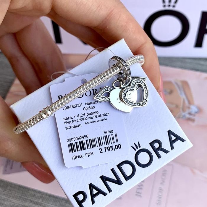 Шарм Pandora Крила янгола Намистина нова оригінал Пандора Підвіска