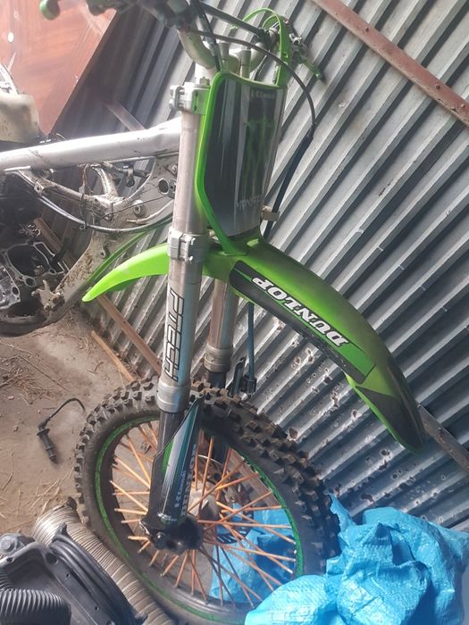 Kawasaki kxf250 Kartery glowica kola lagi  Części