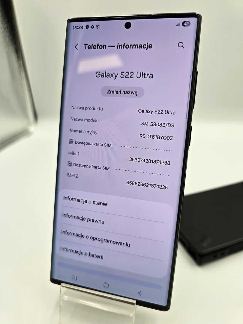 Samsung Galaxy S22 ULTRA stan BDB / bez blokad / Plus Lombard Kłodzko