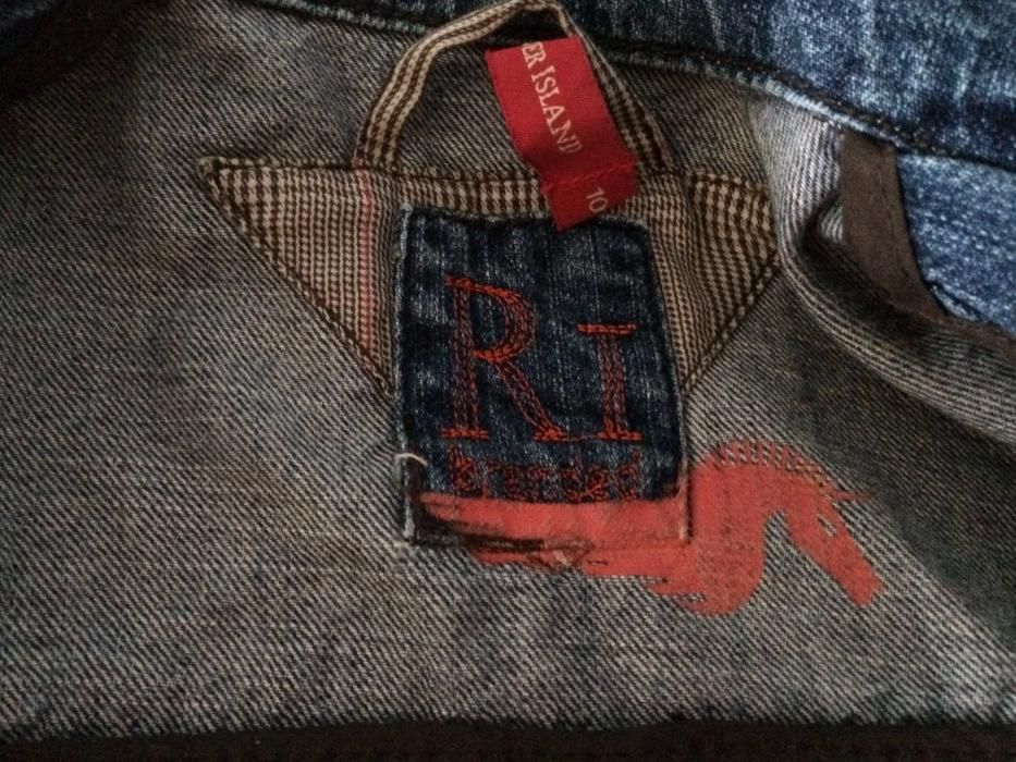 Piękna,damska kurtka jeans w stylu vintage