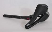 Carbon sztyca 27,2 + siodełko Selle Italia