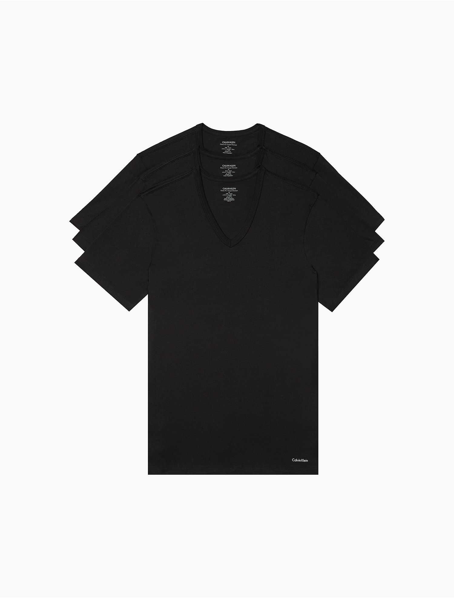 Новый набор calvin klein футболки (ck 3pk Vneck black)с Америки M,L,XL