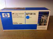 Toner cartridge hp q7581a (original).
