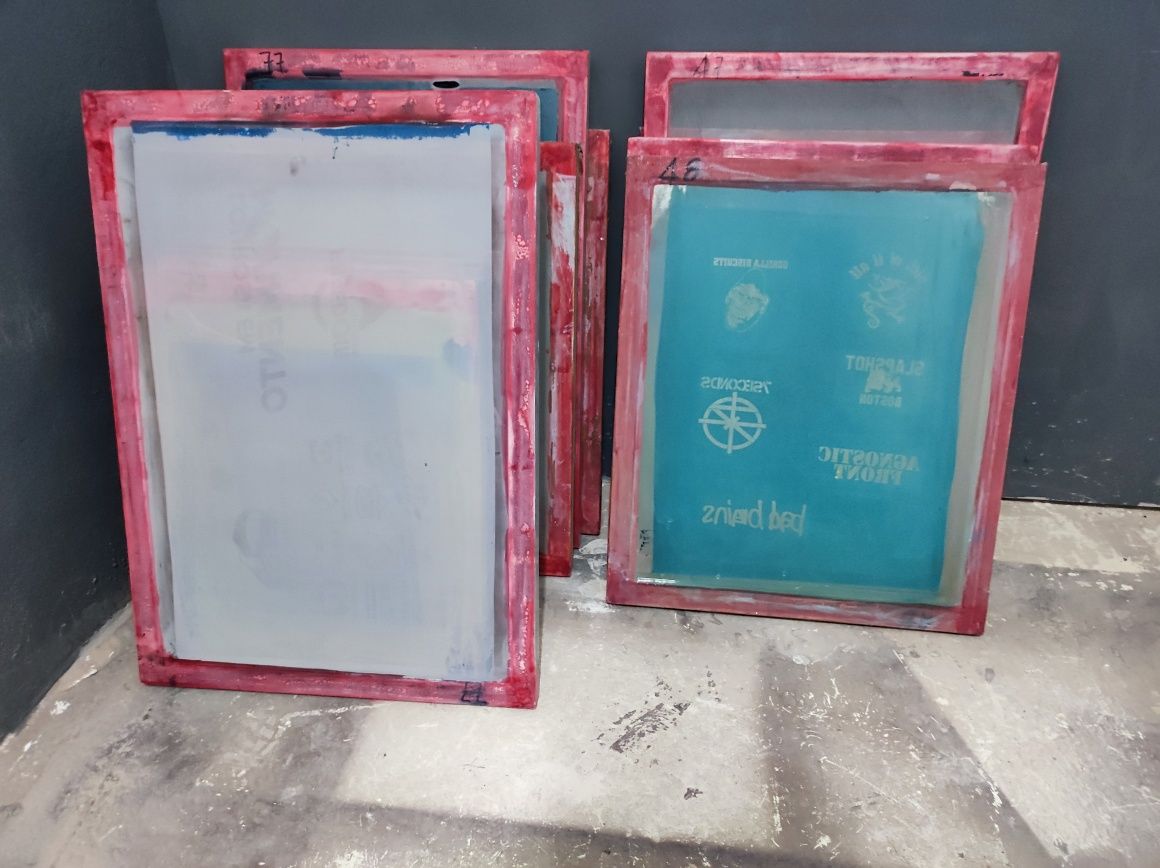 Carrocel de impressão serigrafia