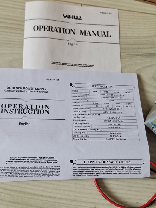 Блок живлення лабораторний YIHUA 3010D