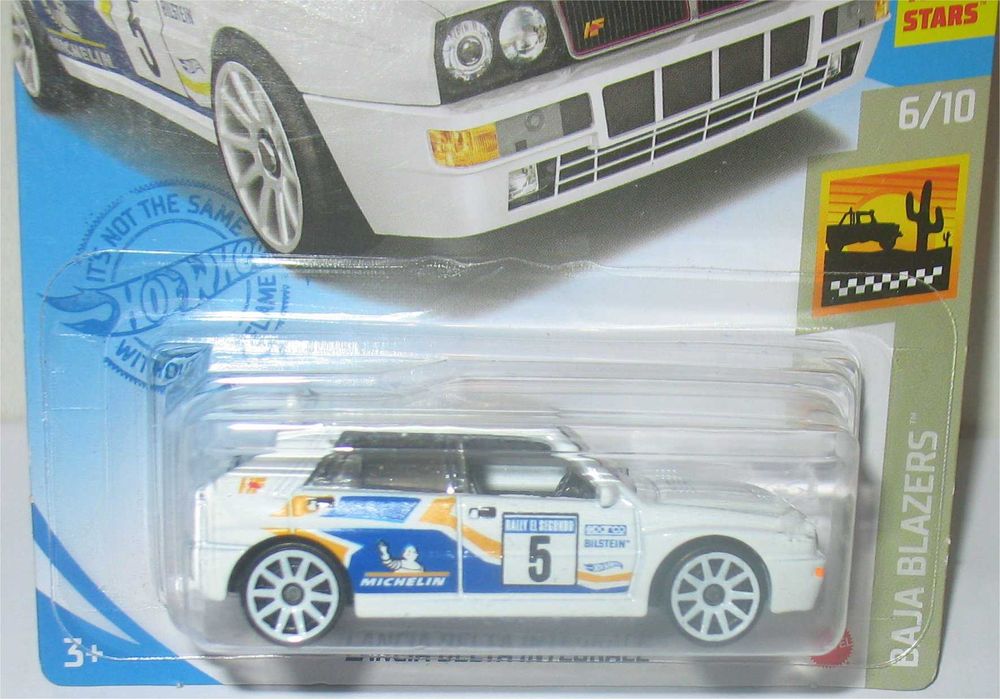 Hot Wheels - Lancia Delta Integrale (cartão longo - 2021)