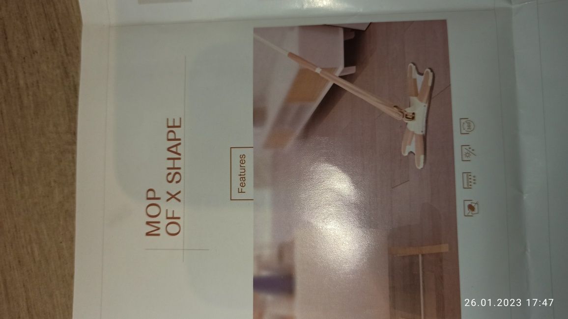 Wkłady do mopa x shape