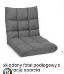 Skladany fotel podlogowy
