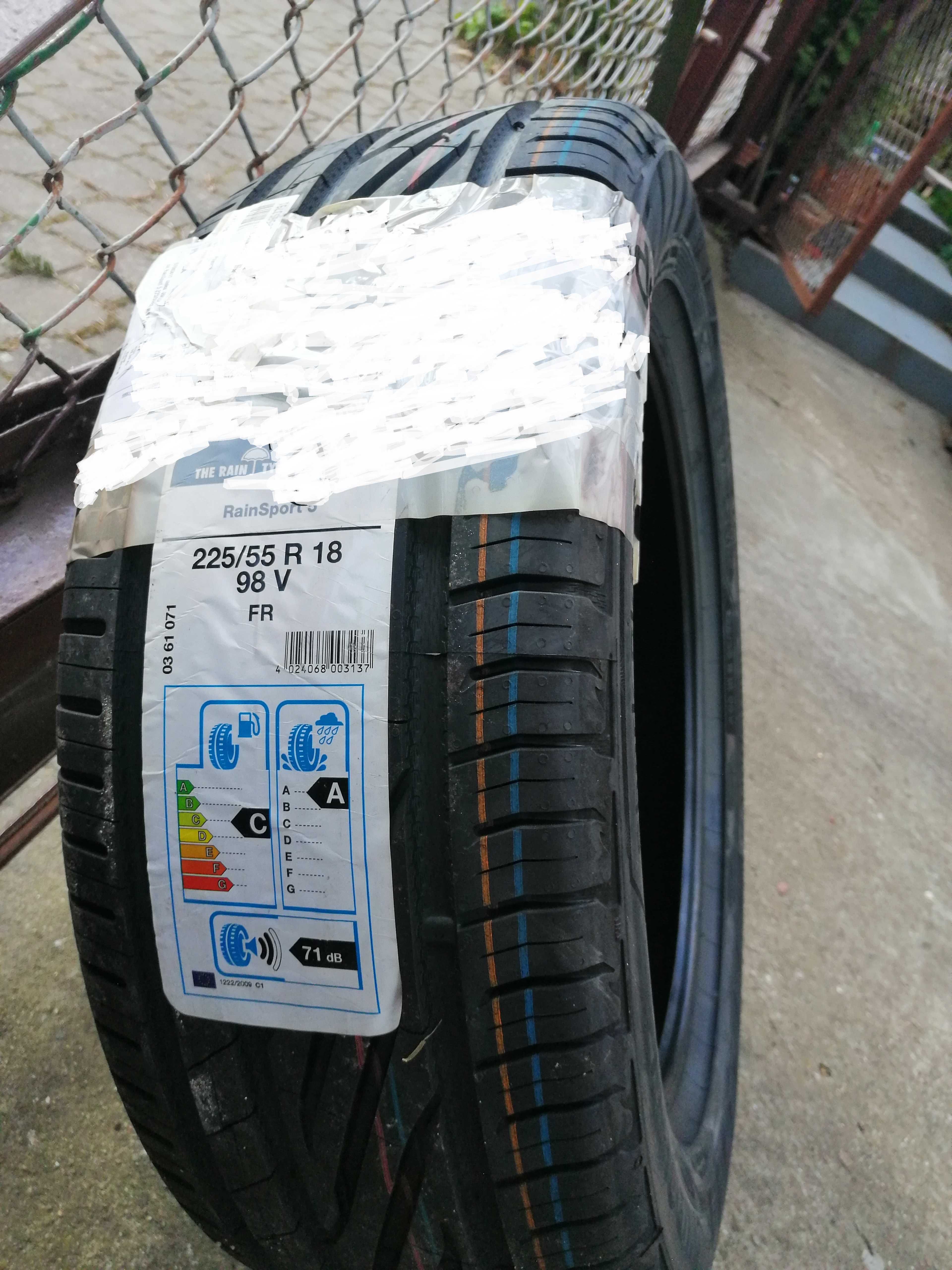 100% NOWE opony letnie Uniroyal RainSport 5 225/55 R18