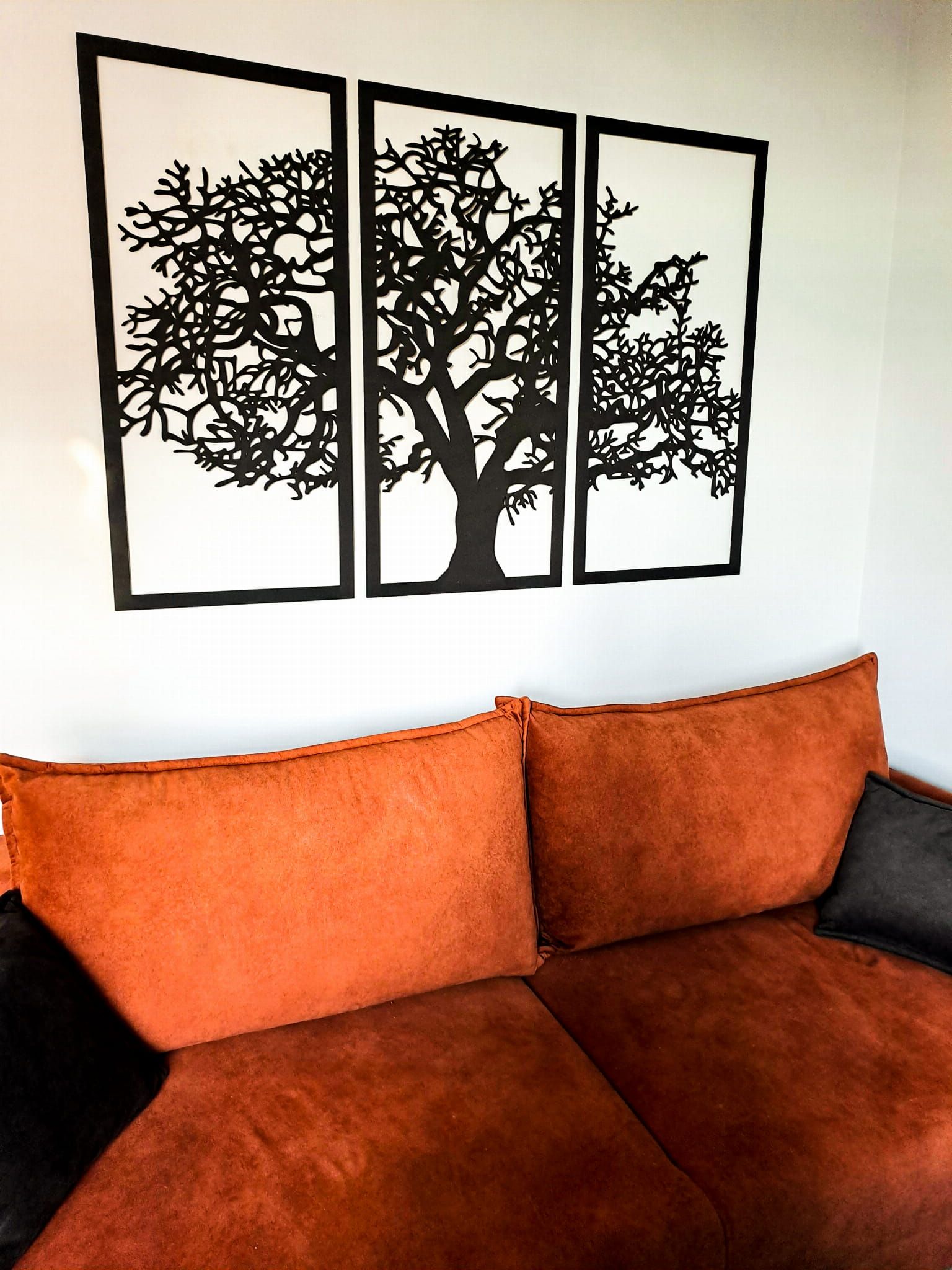 Dekoracyjny tryptyk ażurowy, drzewo życia, 80 x 120 cm, dekoracja 3d