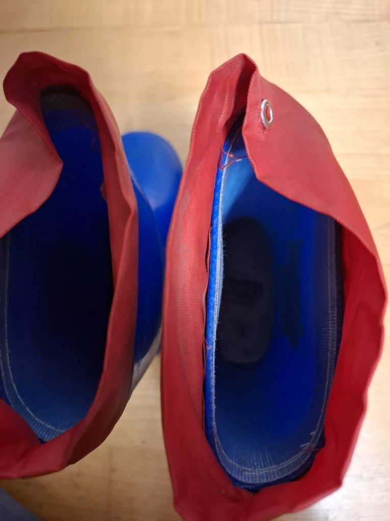 Kalosze 25 26 rozmiar Spider-Man długość wkładki 17 cm