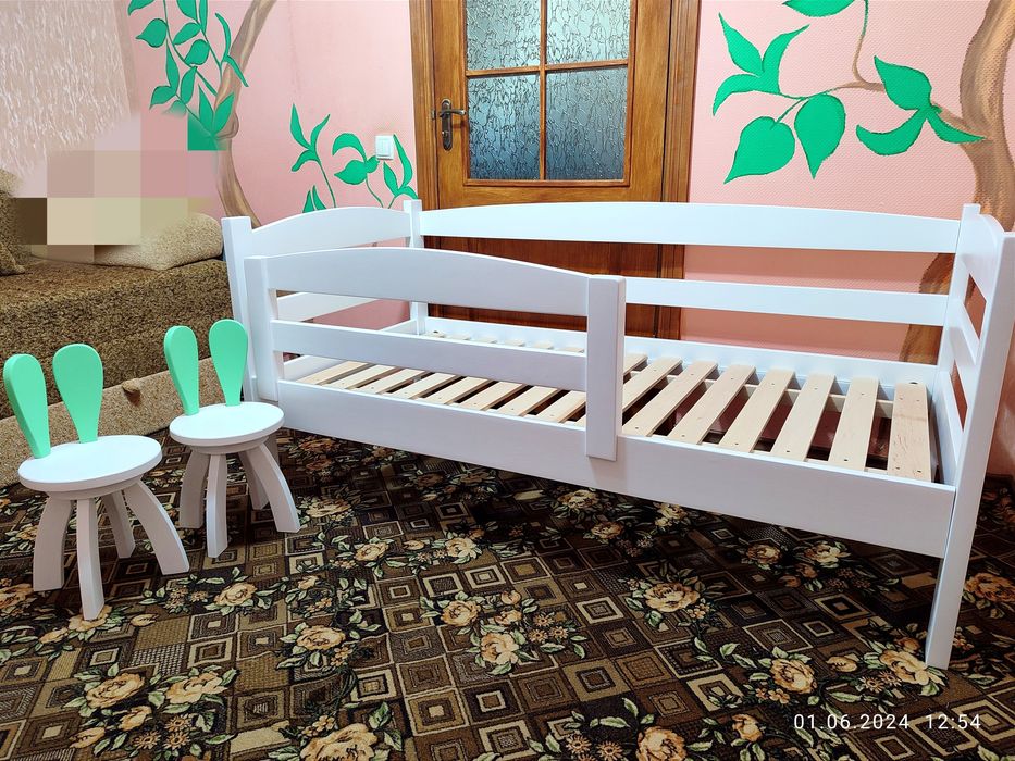 В наявності 29.11.25 Дитяче ліжко. Підліткове ліжко. 160х80 Вільха