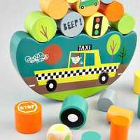 Nowa Gra zręcznościowa Taxi, drewniana, Floss&rock