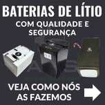 Baterias de Litio à Medida