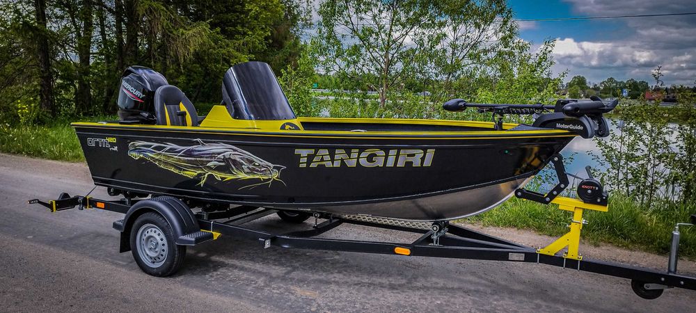 Tangiri Ortiz 420 łódź wędkarska aluminiowa Wersia Pro Guide