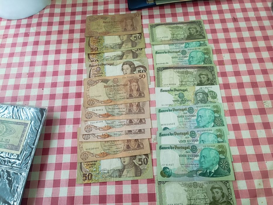 Notas antigas como novas