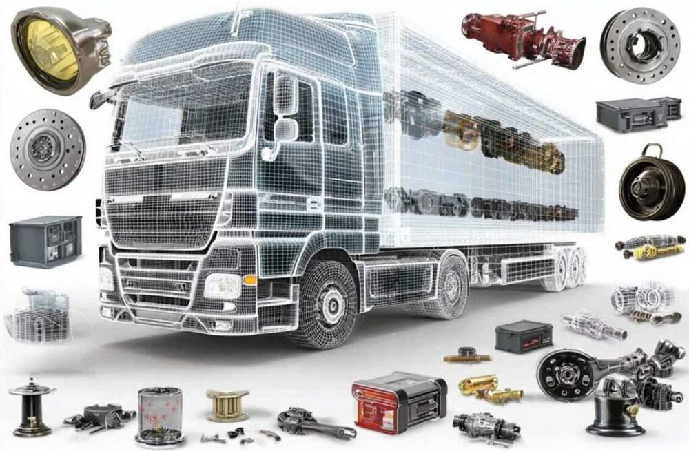 Ремонт двигуна DAF MAN VOLVO та інші  Вантажне СТО