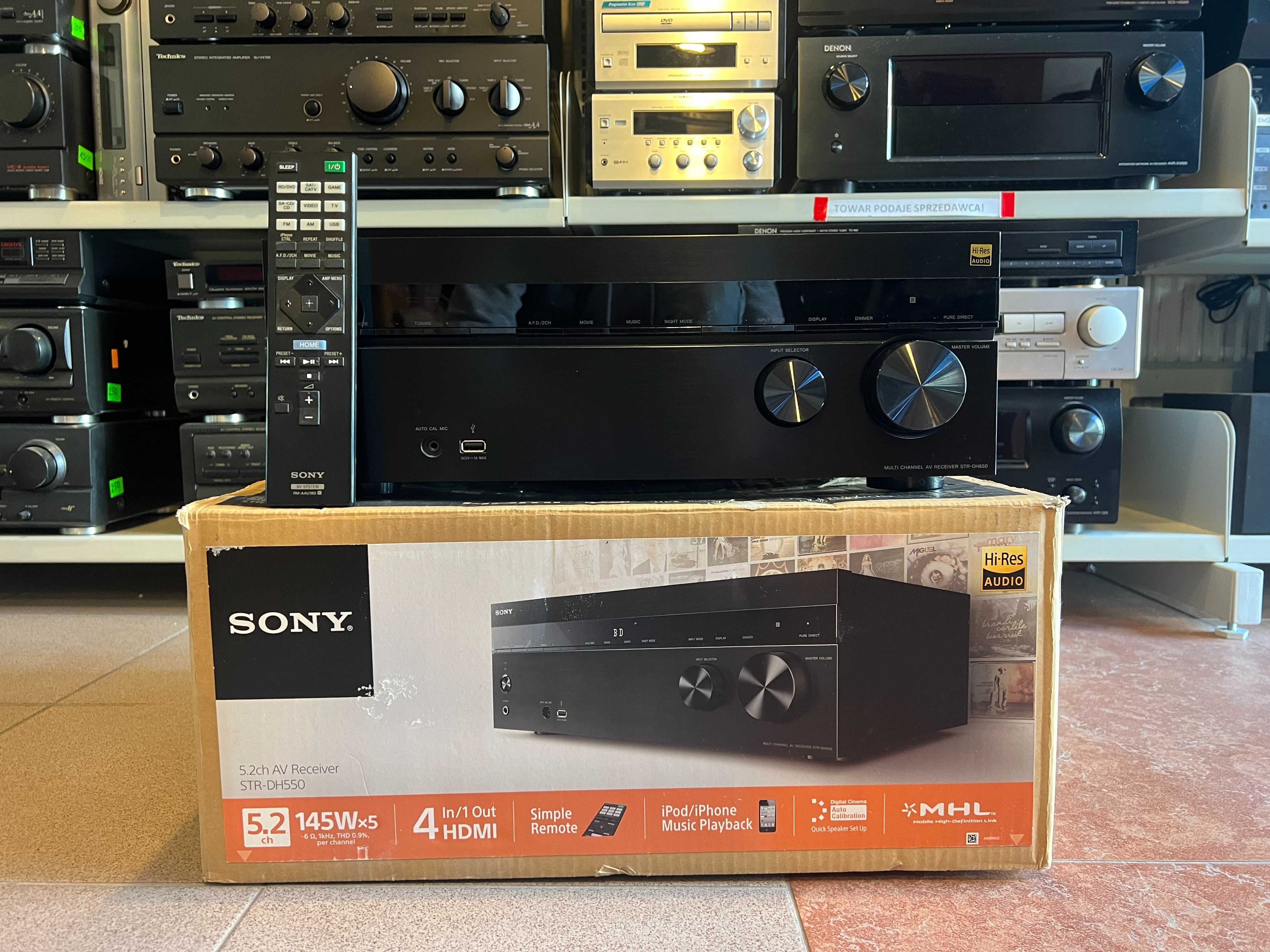 Amplituner Sony STR-DH550 (HDMI,USB, AUX) Audio Room