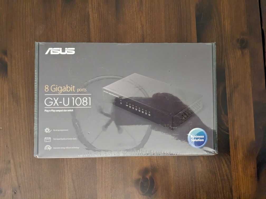 Switch sieciowy ASUS GX-U1081 / NOWY