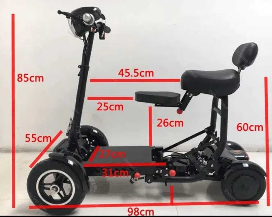 Skuter wozek elektryczny dla seniora kr2010
