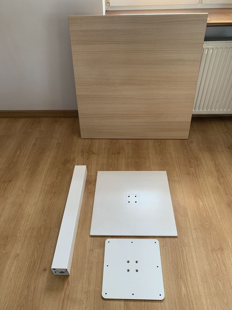 Stół 90x90 na jednej nodze