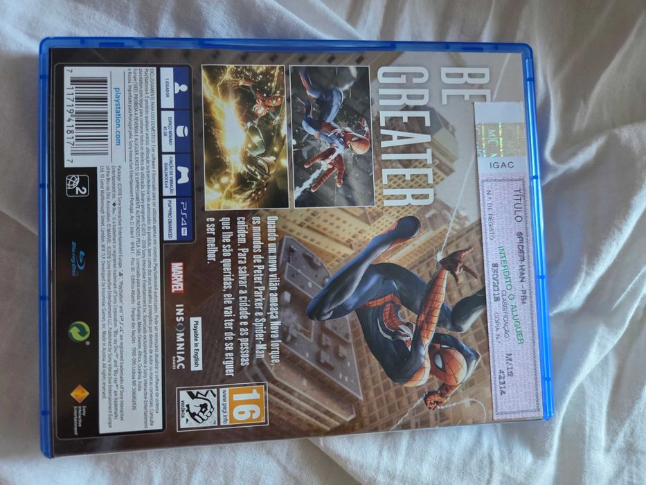 Marvel Spider-Man PS4