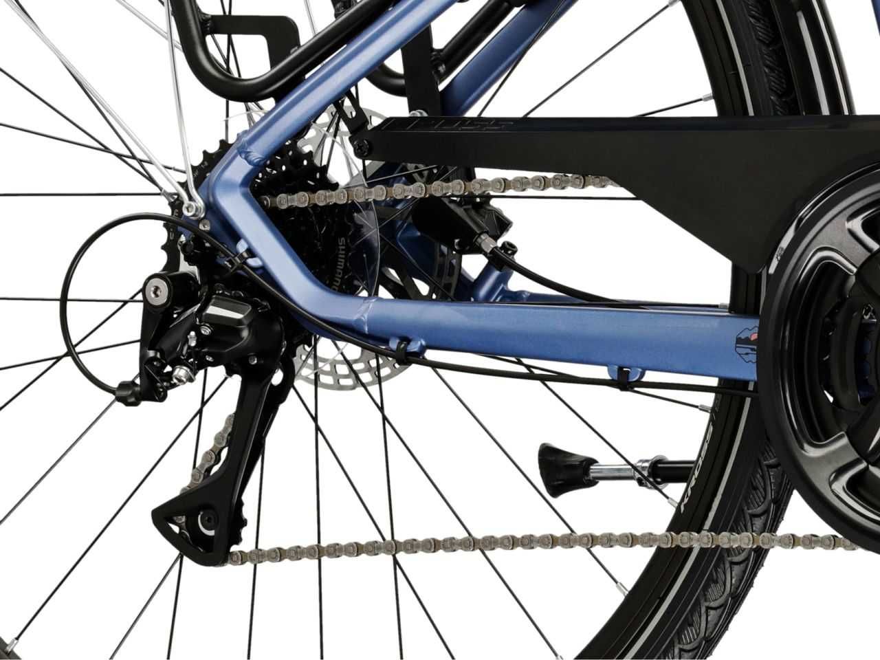 Kross Trans 4.0 damski niebieski L/19"