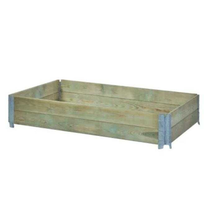 GRZĄDKA RABATA WARZYWNIAK 120X80X20CM składana nadstawka paletowa