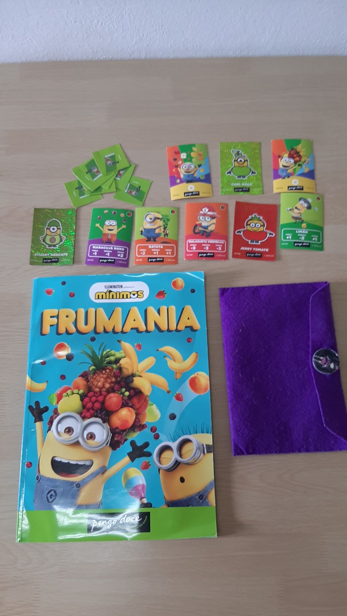 Caderneta Frumania Mínimos (edição Pingo Doce)