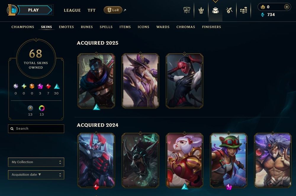 Аккаунт лига легенд