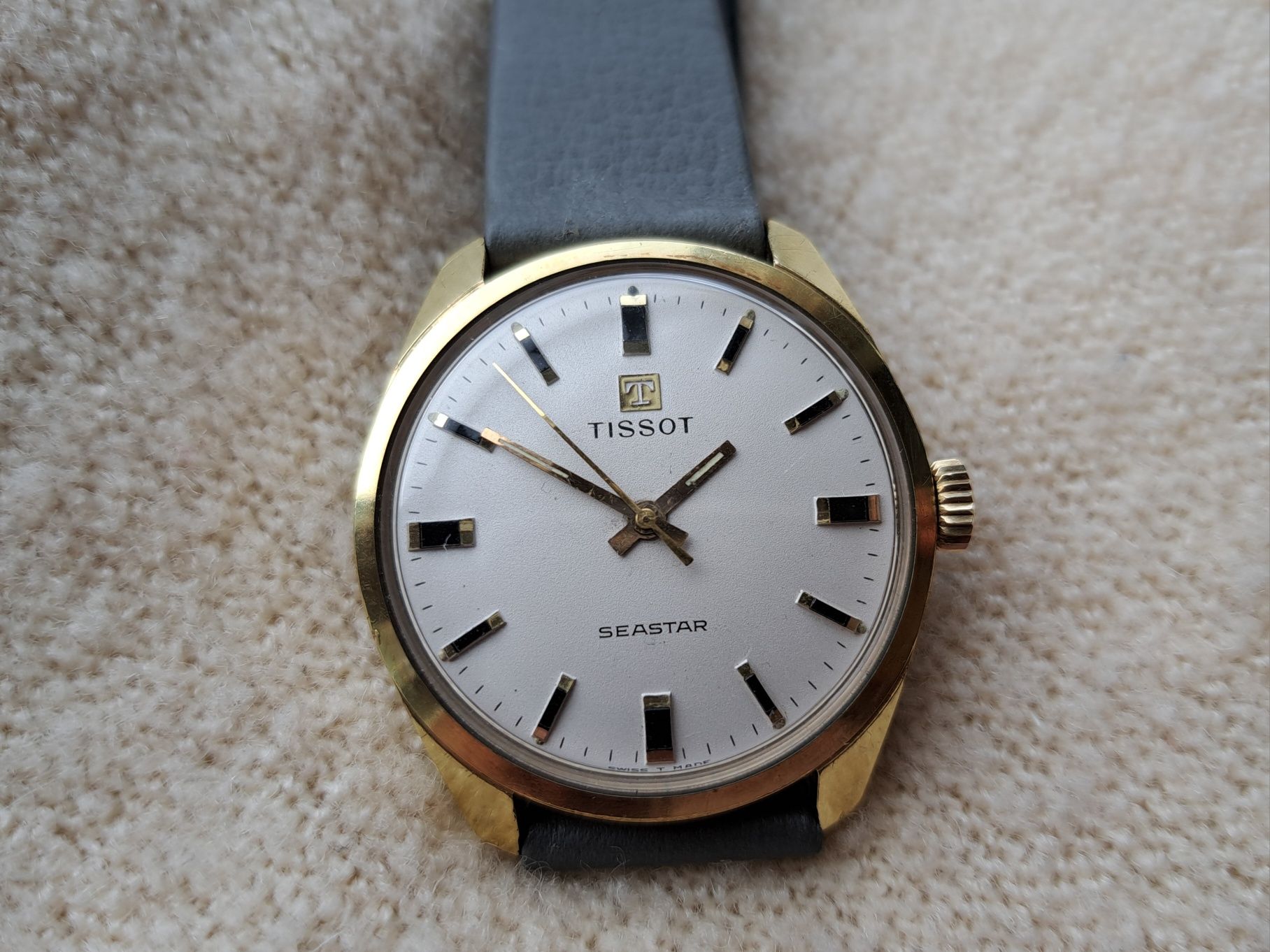 Tissot złocony oryginalny