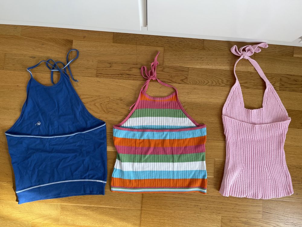 Tops Lanidor, Benetton e Zara 12 anos ou S