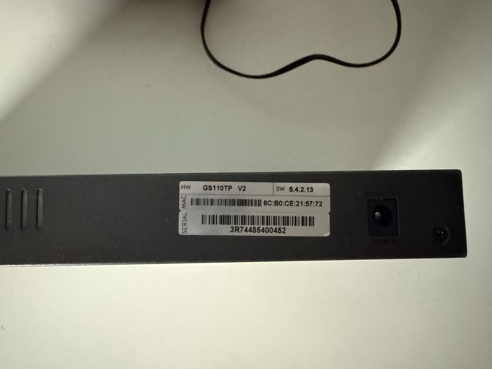 Switch PoE NETGEAR GS110TP 8 portow