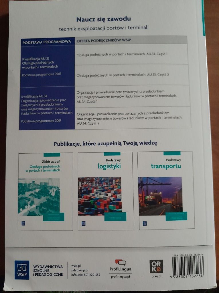 Zbiór zadań Obsługa ładunków w portach i terminalach